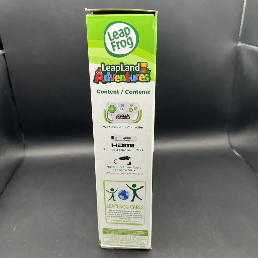 New LeapFrog LeapLand Adventures Learning Interactive TV Based Video Game HDMI